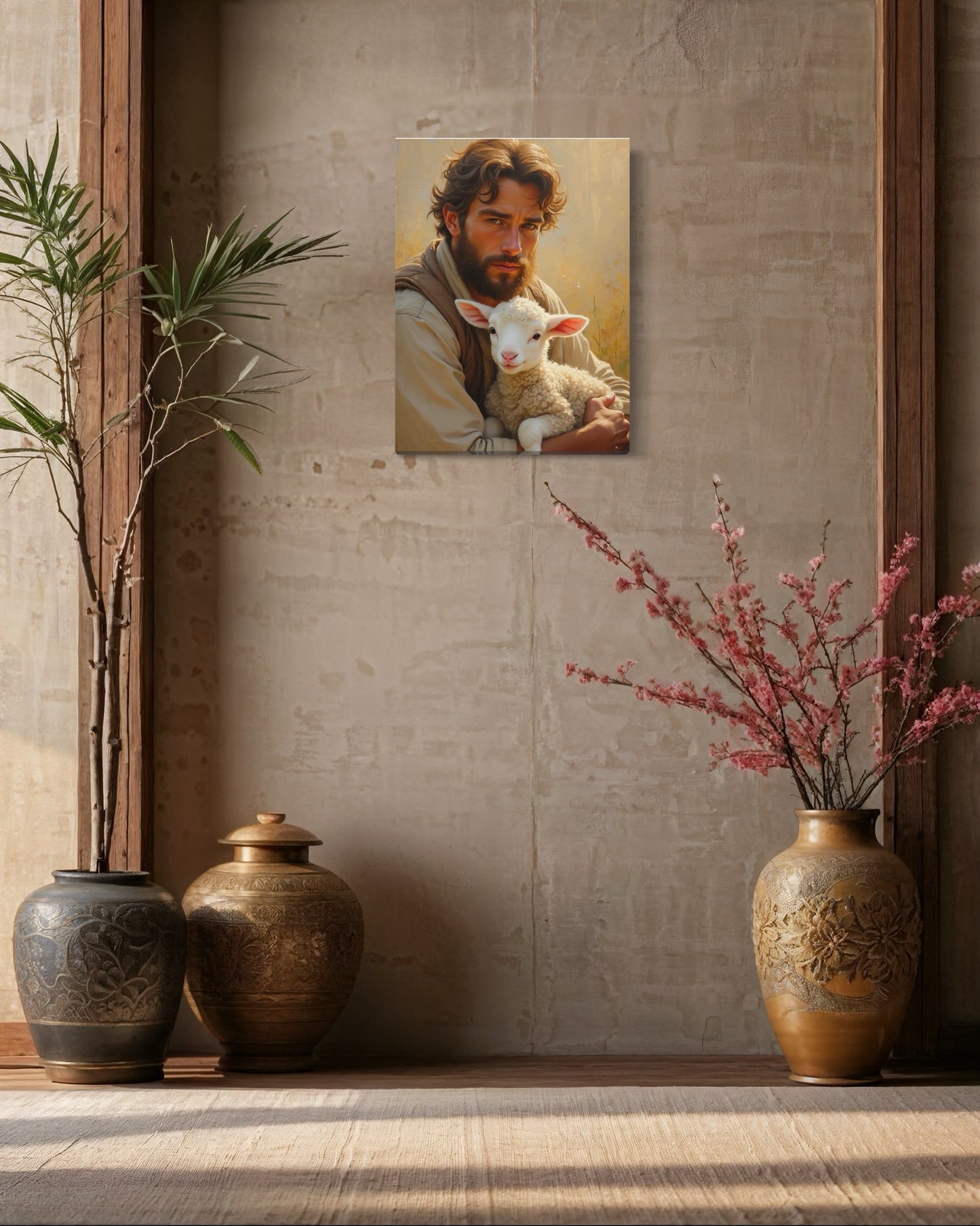Bild auf Leinwand: "The Good Shepherd"
