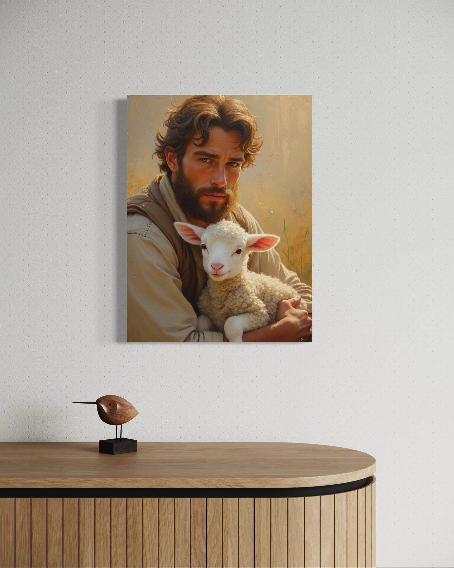 Bild auf Leinwand: "The Good Shepherd"