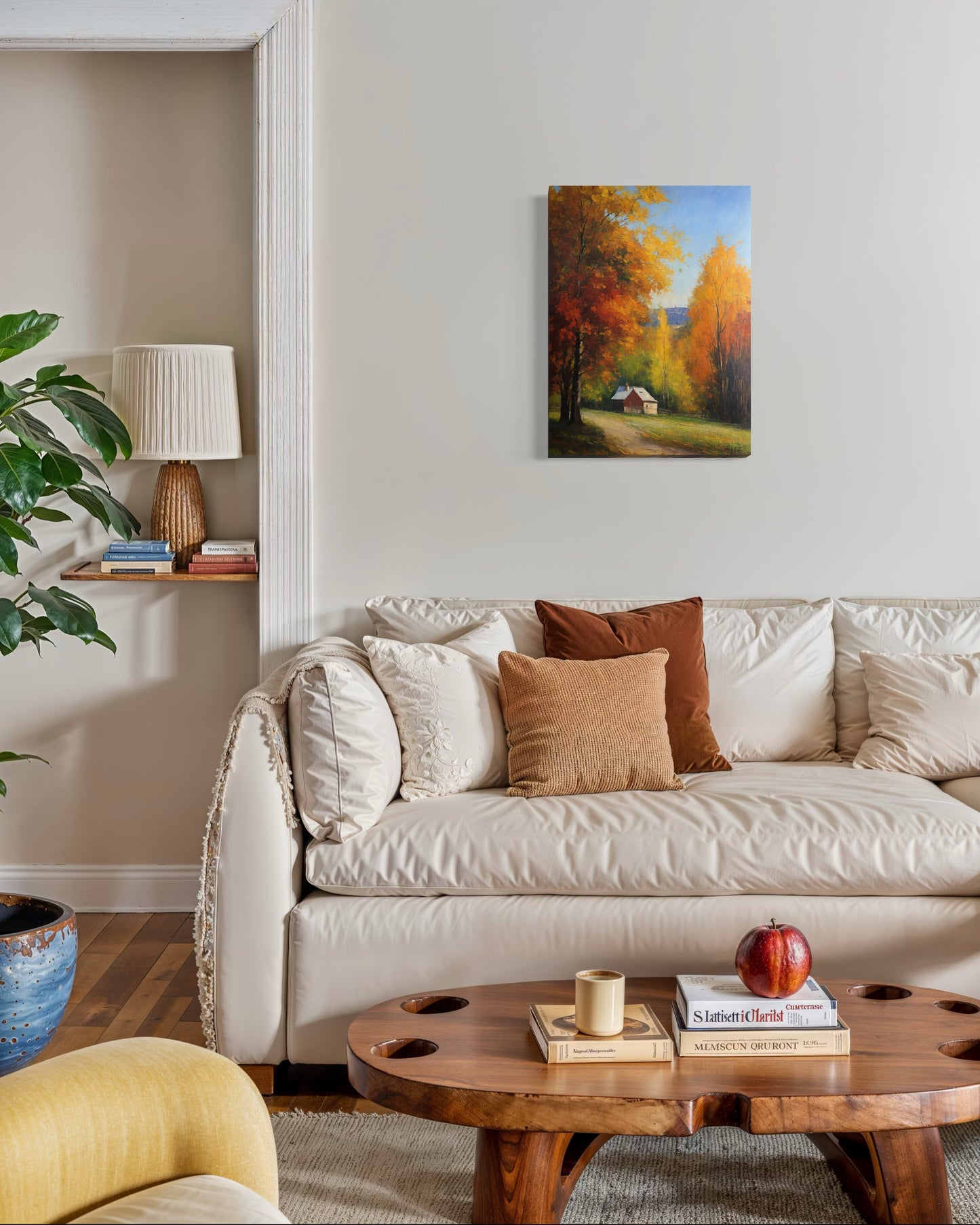 Bild auf Leinwand: "Fall Embrace"