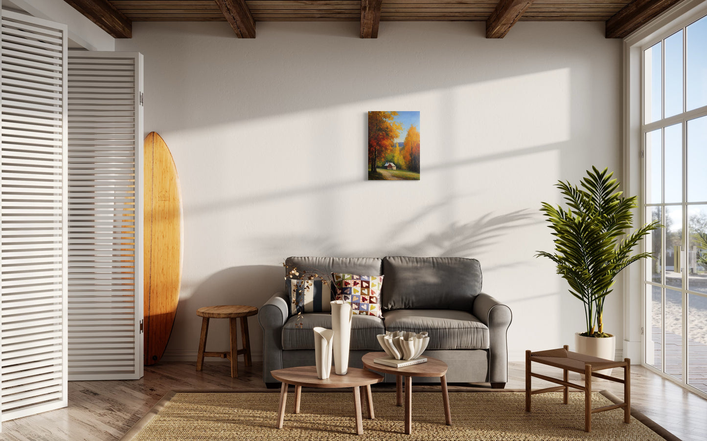 Bild auf Leinwand: "Fall Embrace"