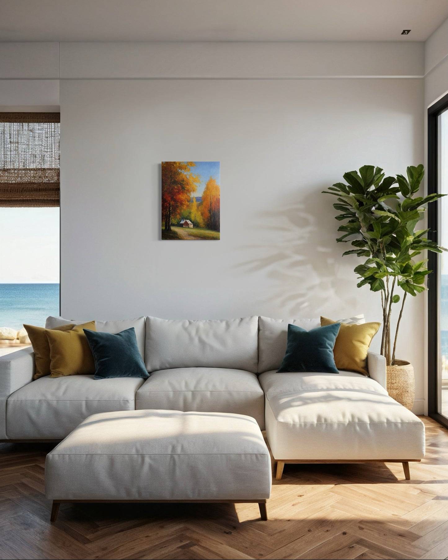 Bild auf Leinwand: "Fall Embrace"