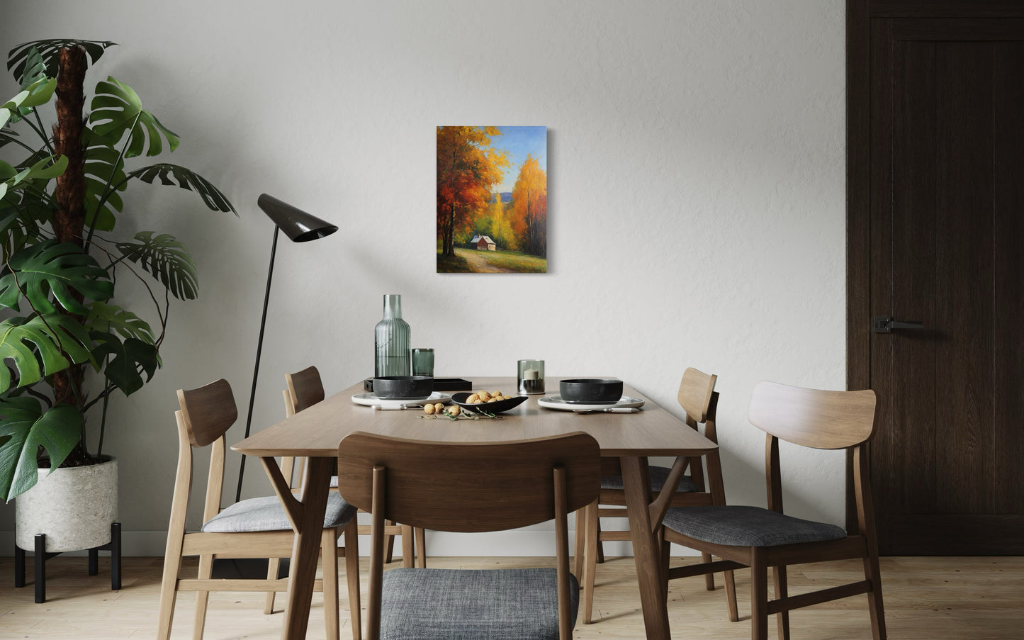 Bild auf Leinwand: "Fall Embrace"