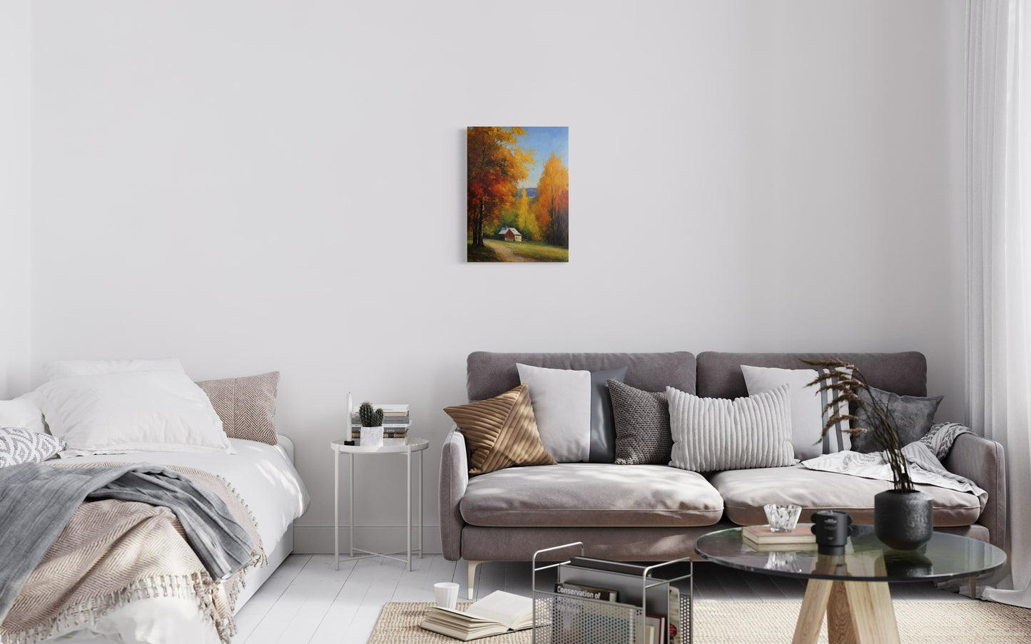 Bild auf Leinwand: "Fall Embrace"