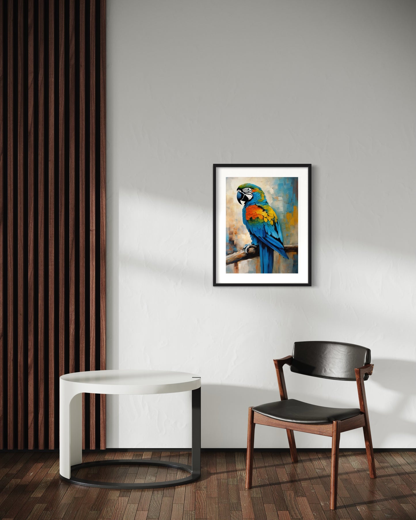 Bild im Rahmen: „Zé Manauara, The Parrot from Amazon.”
