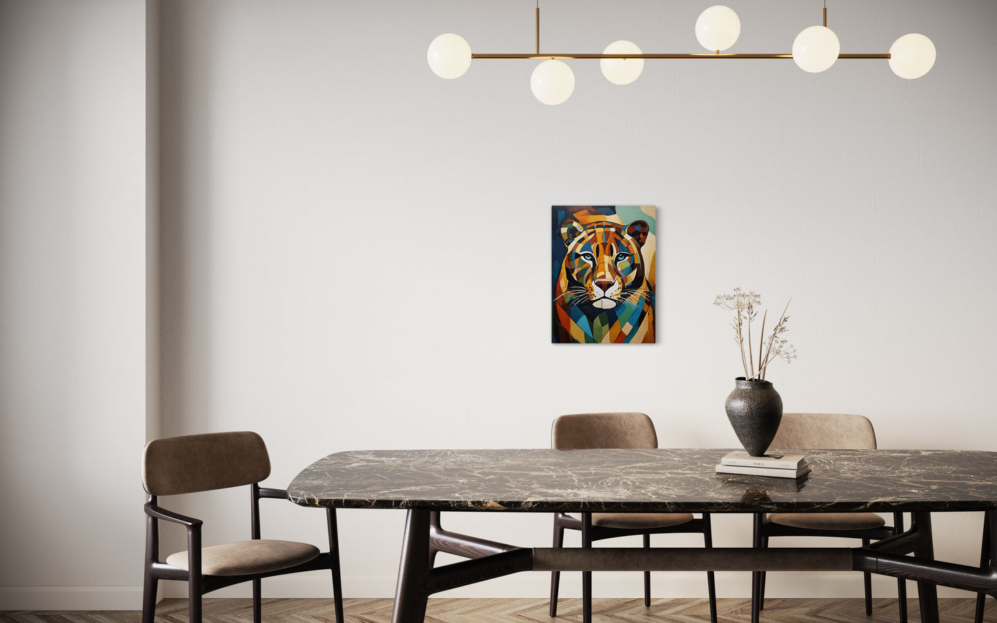 Bild auf Leinwand: „ Jaguar from Amazon.” (Abstract)