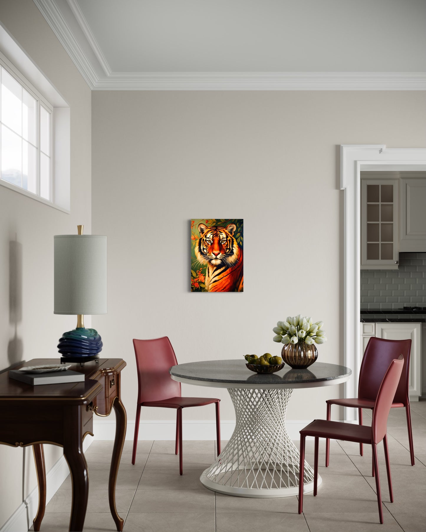 Bild auf Leinwand: „The Tiger.“