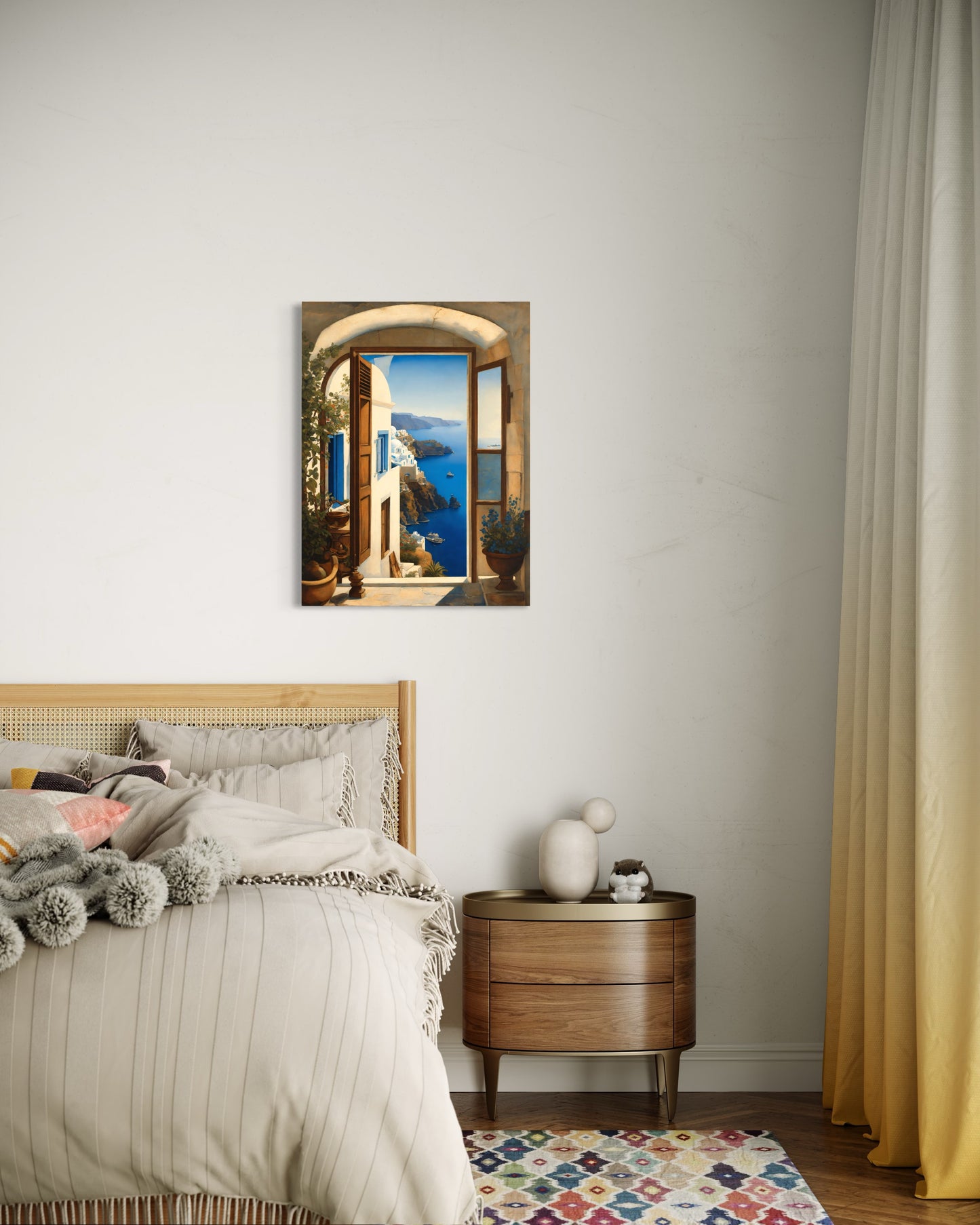 Bild auf Leinwand: „Santorini, Greece II.“