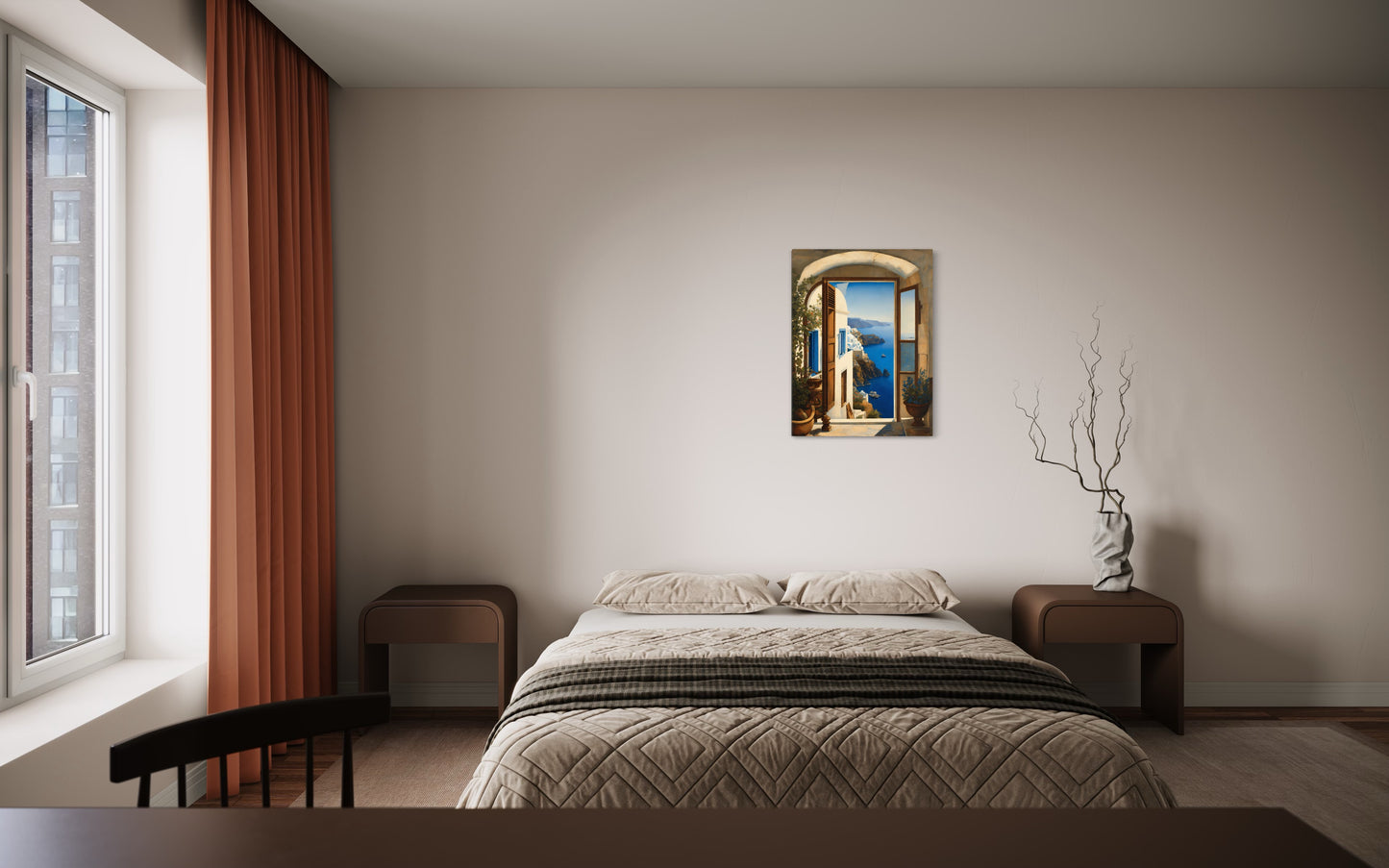 Bild auf Leinwand: „Santorini, Greece II.“