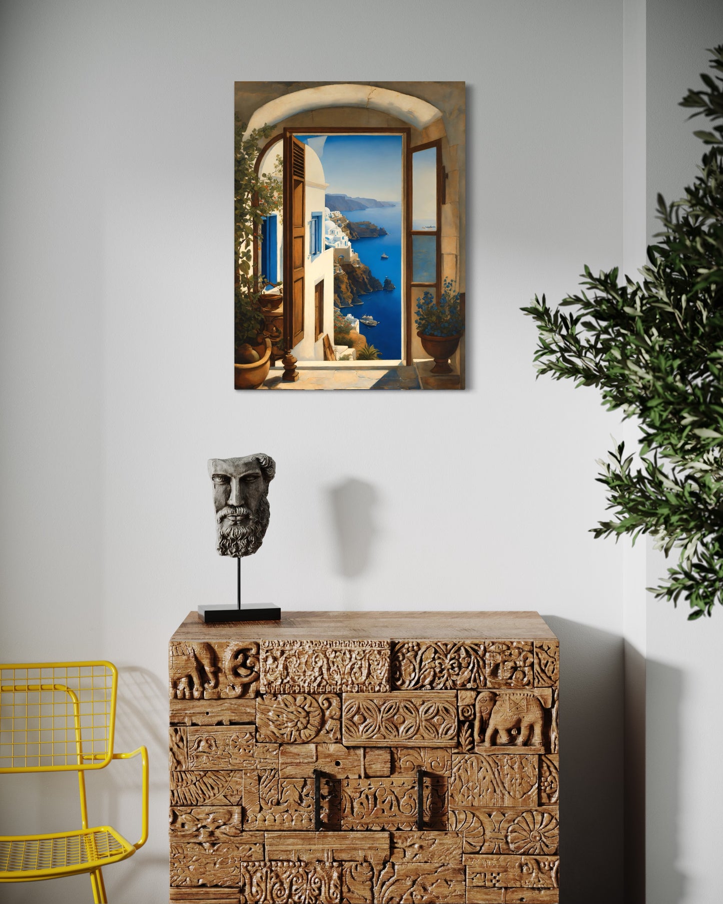 Bild auf Leinwand: „Santorini, Greece II.“
