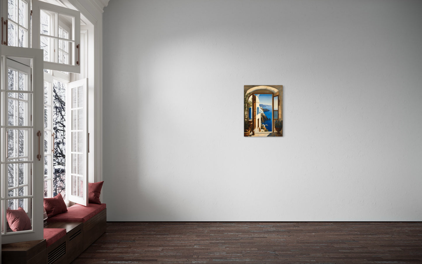 Bild auf Leinwand: „Santorini, Greece II.“