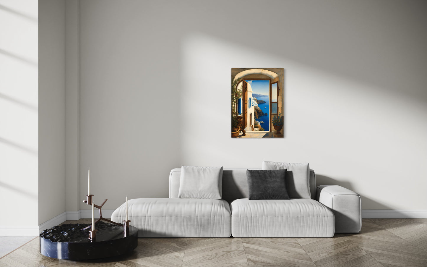 Bild auf Leinwand: „Santorini, Greece II.“
