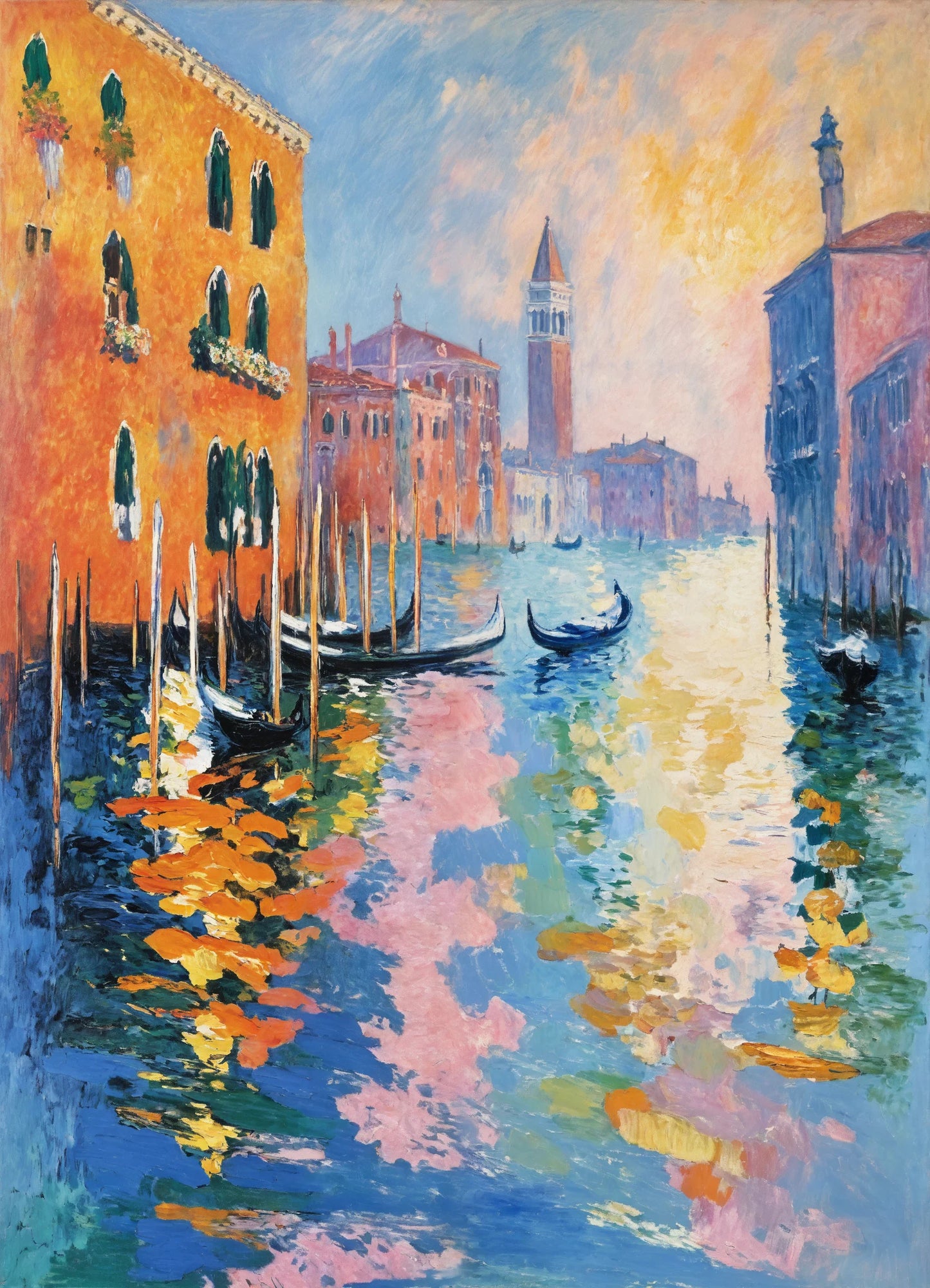 Bild auf Leinwand: "The City of Canals"