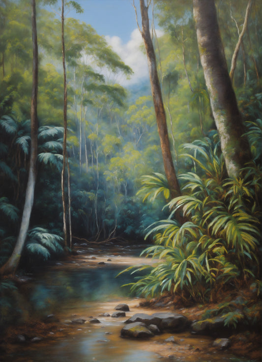 Bild auf Leinwand: „Daintree Forest in Australia.
