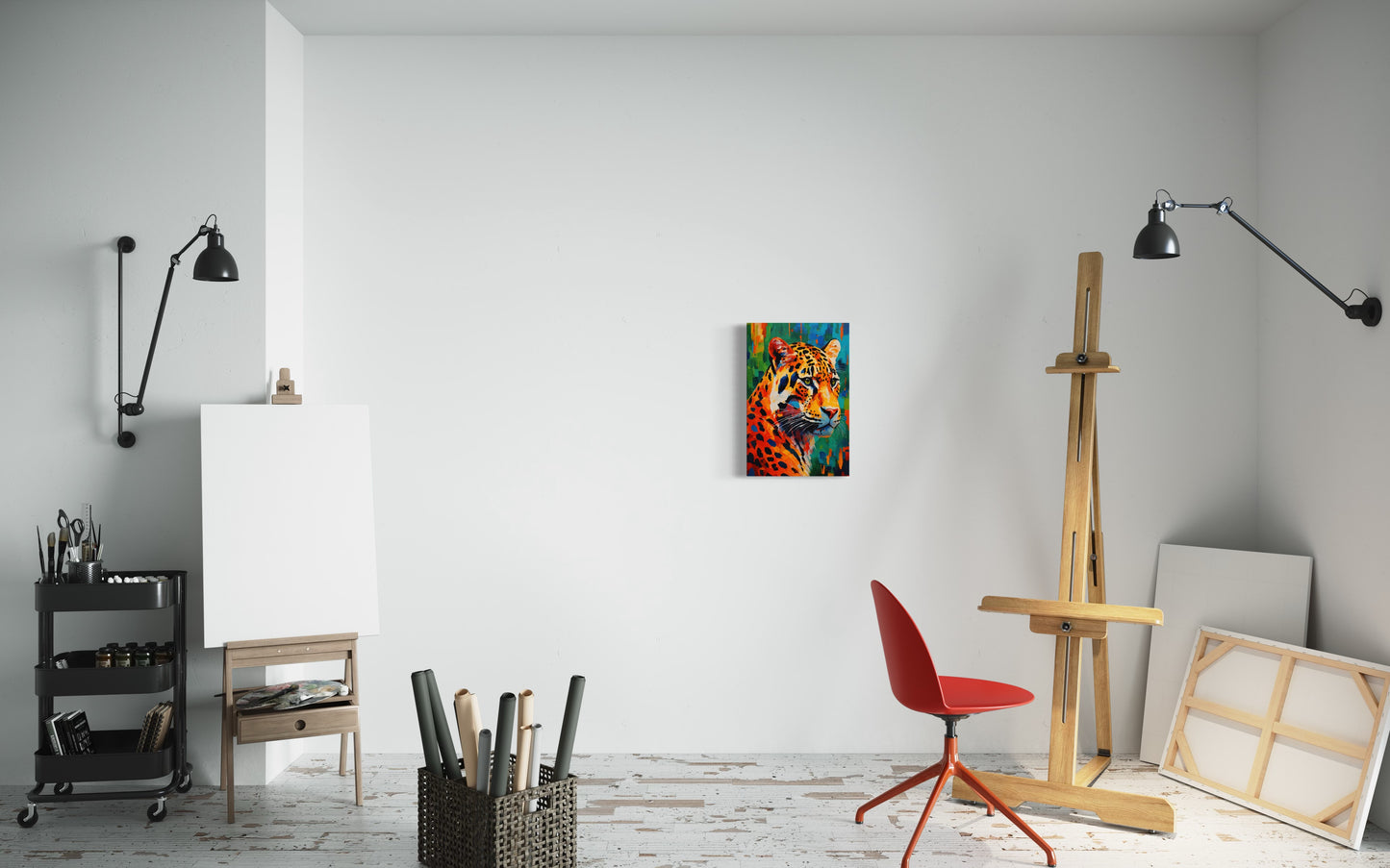 Bild auf Leinwand: „ Jaguar from Amazon III.“