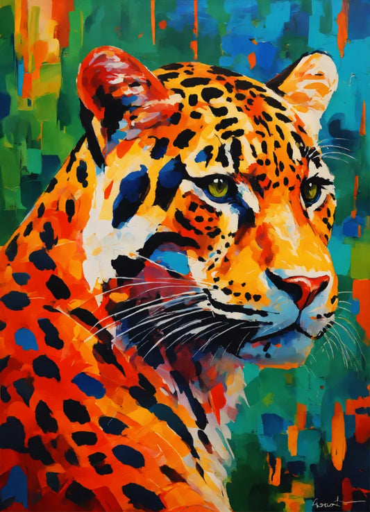 Bild auf Leinwand: „ Jaguar from Amazon III.“