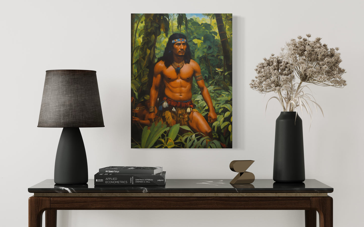 Bild auf Leinwand: „ The Warrior from Amazon.”