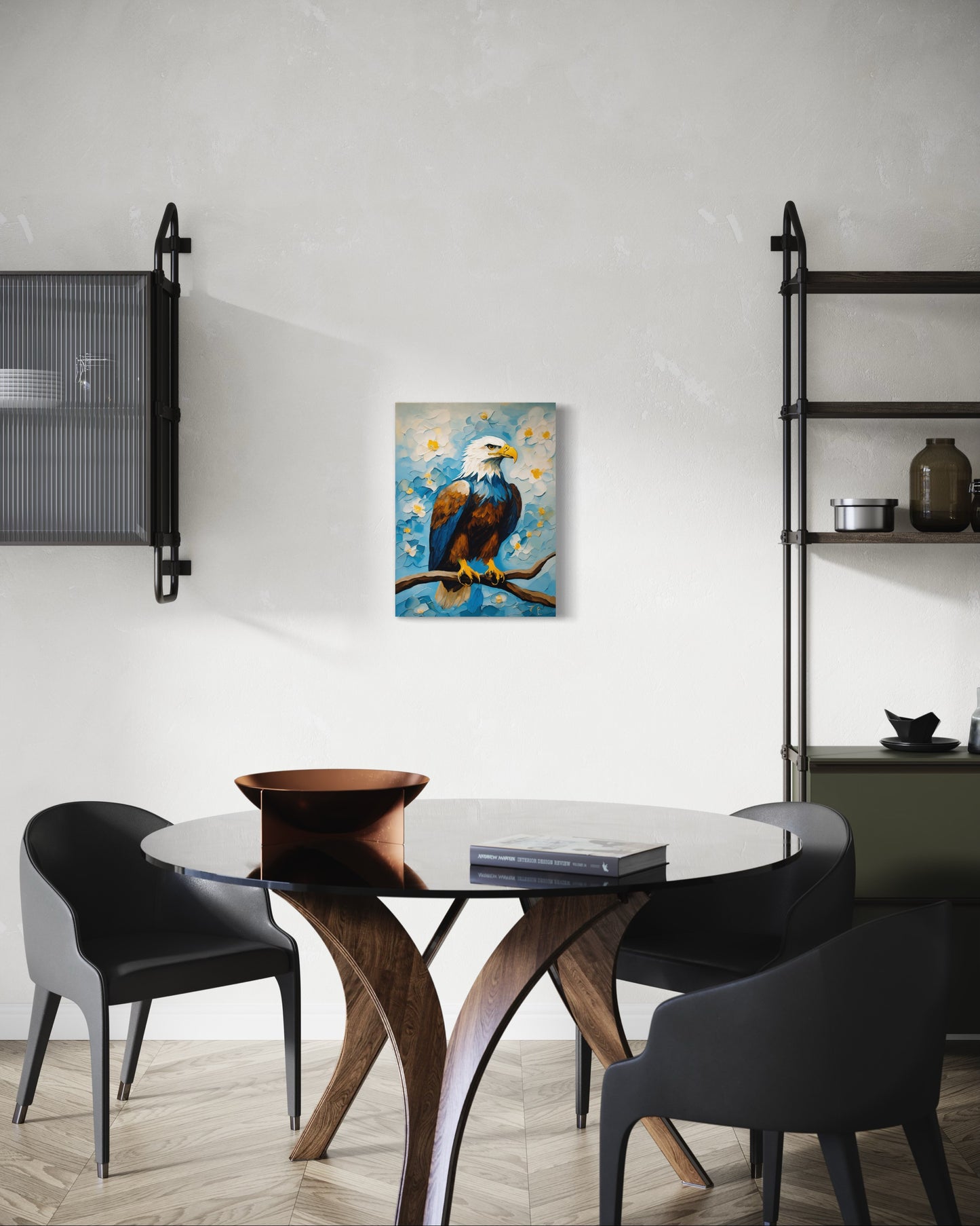 Bild auf Leinwand: „Eagle on a tree.“