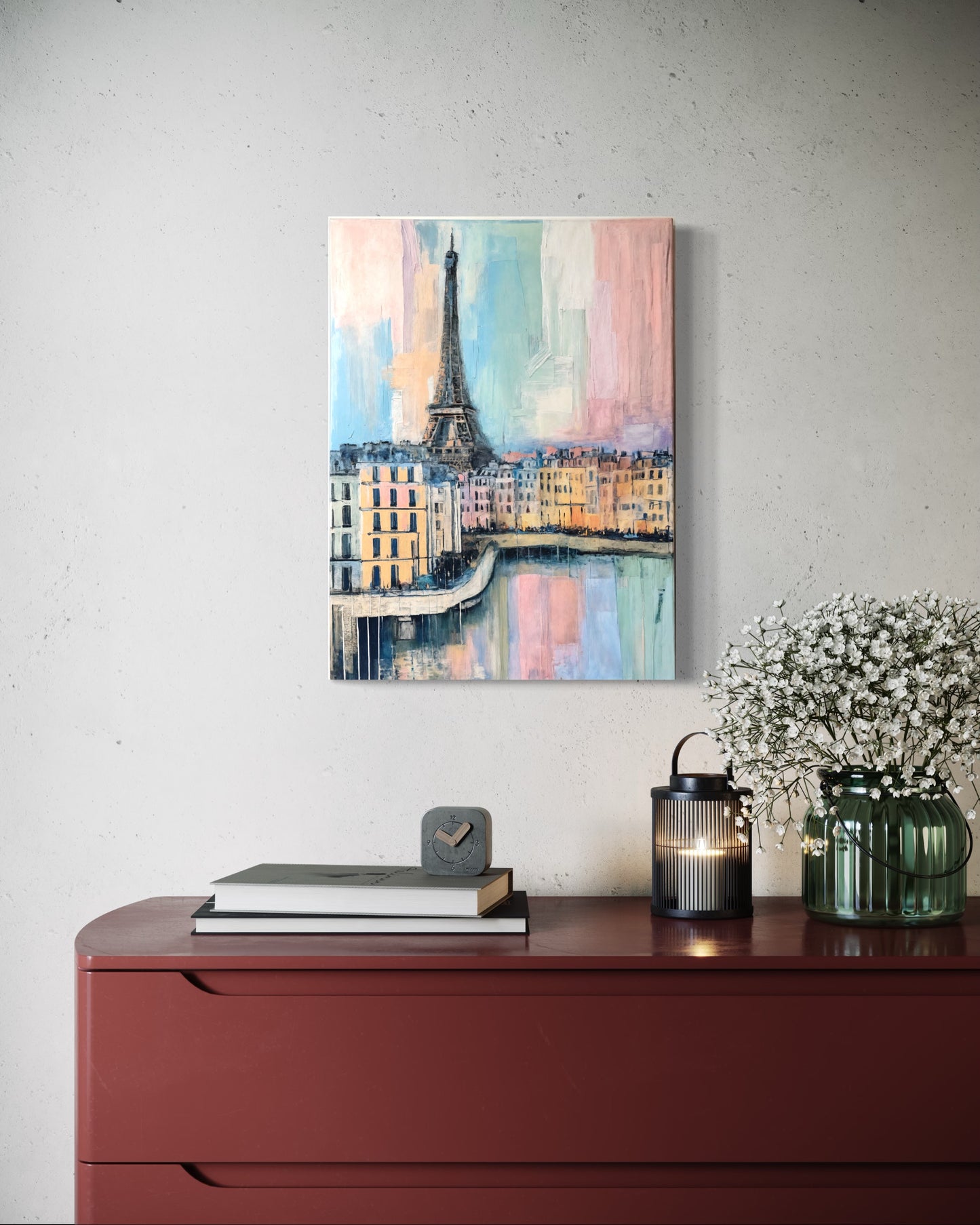 Bild auf Leinwand: "Dreamy Paris Palette."