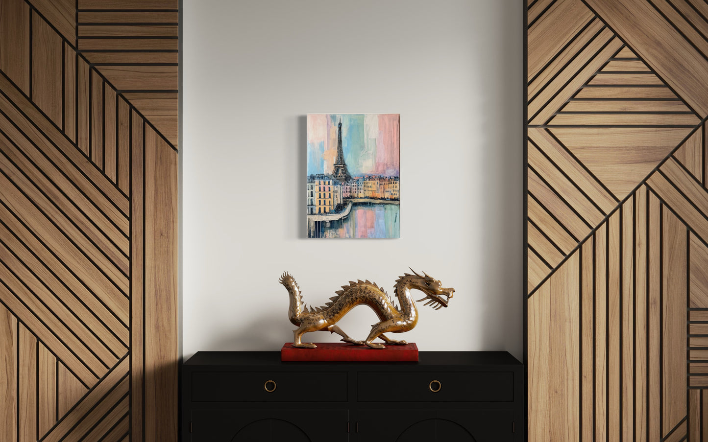 Bild auf Leinwand: "Dreamy Paris Palette."