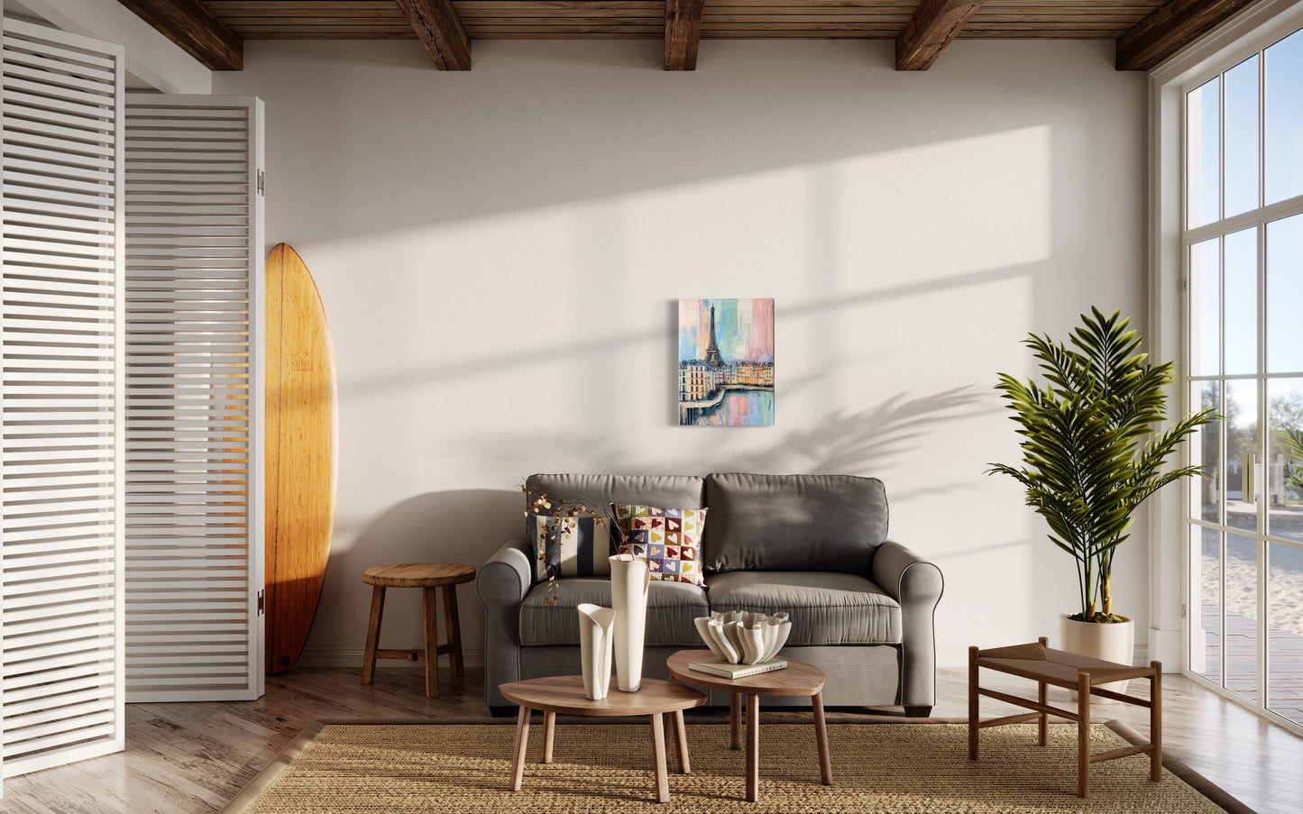 Bild auf Leinwand: "Dreamy Paris Palette."