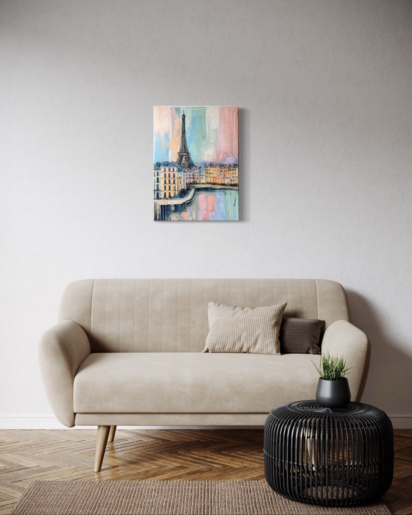 Bild auf Leinwand: "Dreamy Paris Palette."