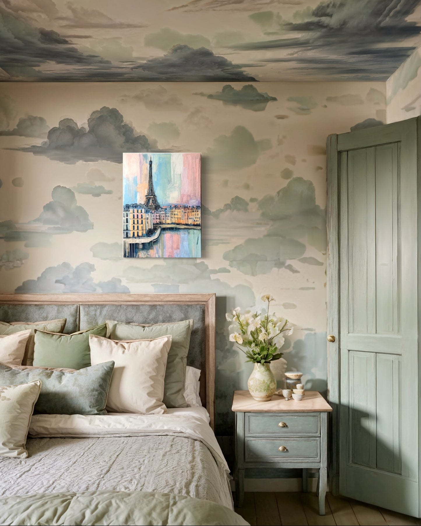 Bild auf Leinwand: "Dreamy Paris Palette."