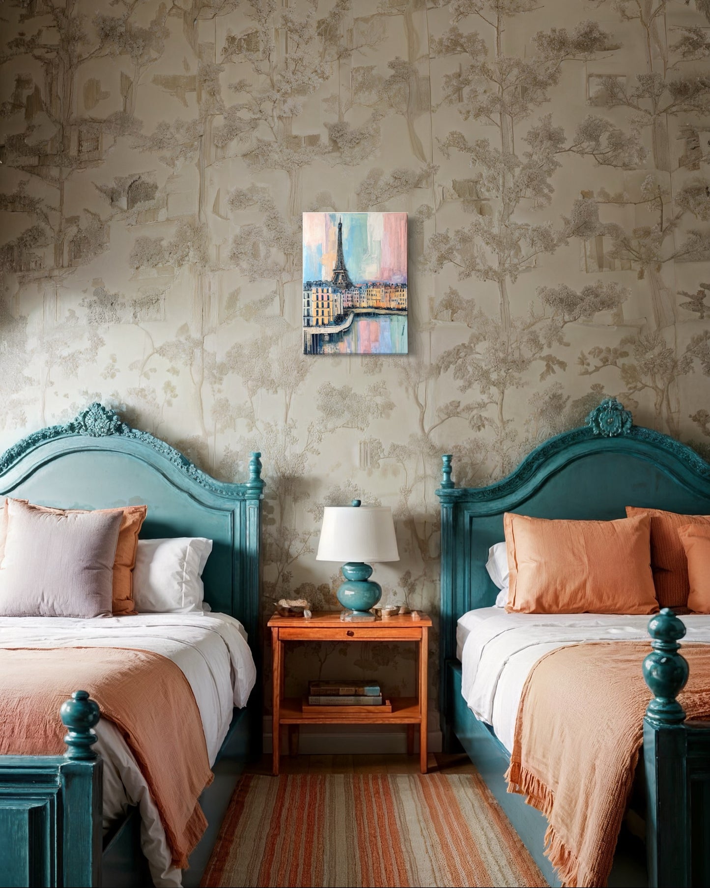 Bild auf Leinwand: "Dreamy Paris Palette."