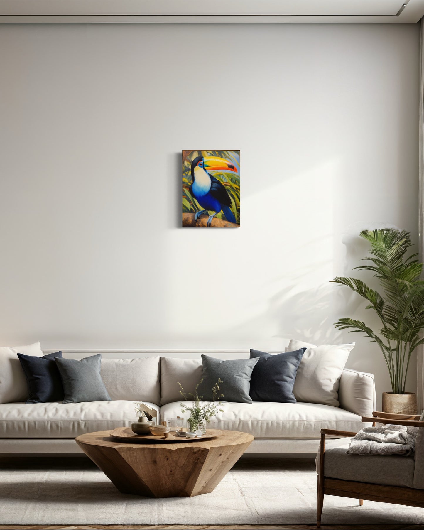 Bild auf Leinwand: „Rafael, The Toucan from Amazon.”