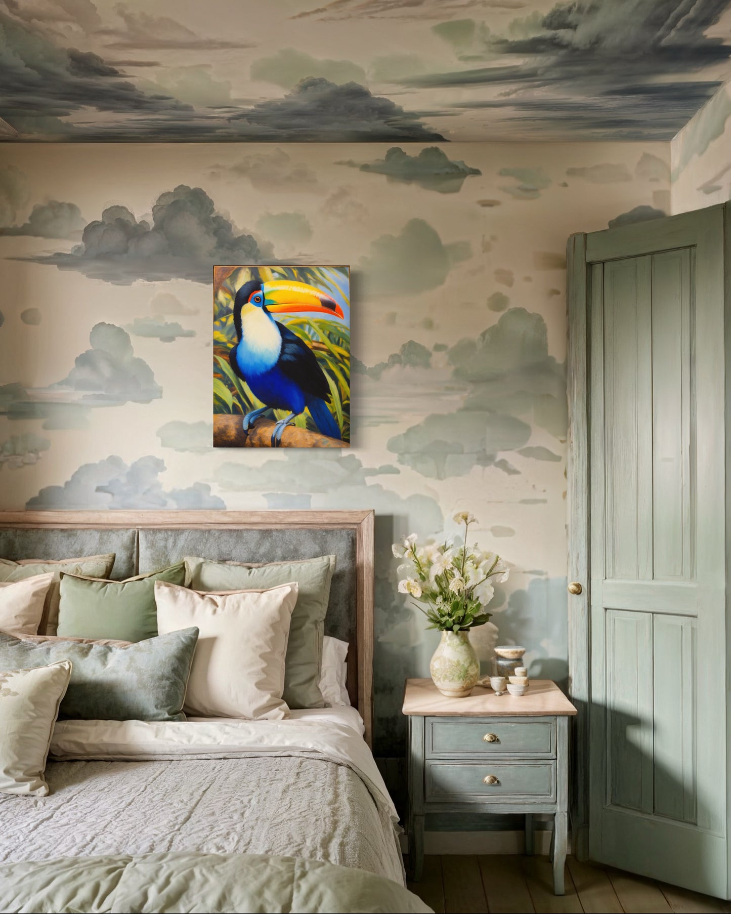 Bild auf Leinwand: „Rafael, The Toucan from Amazon.”