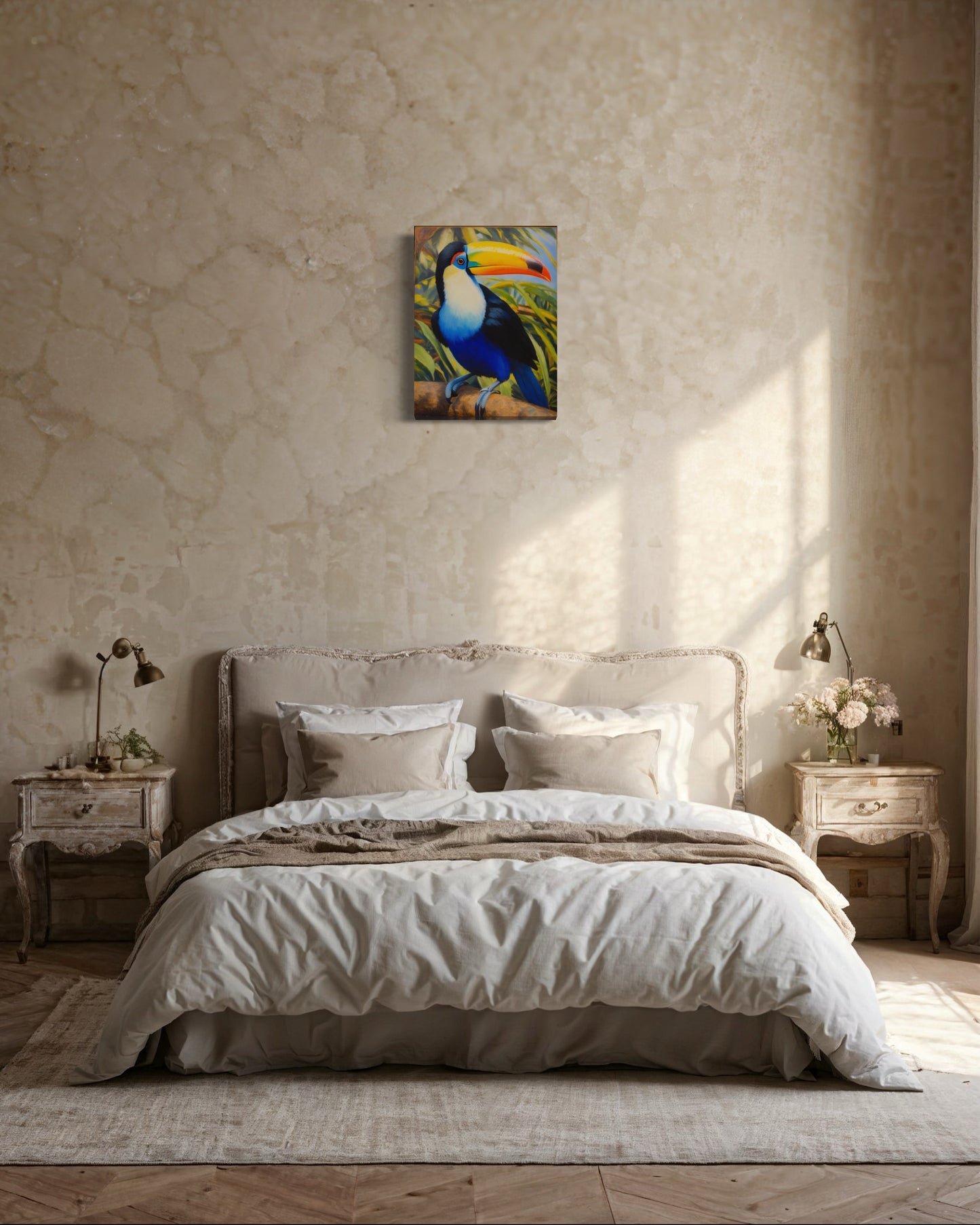 Bild auf Leinwand: „Rafael, The Toucan from Amazon.”