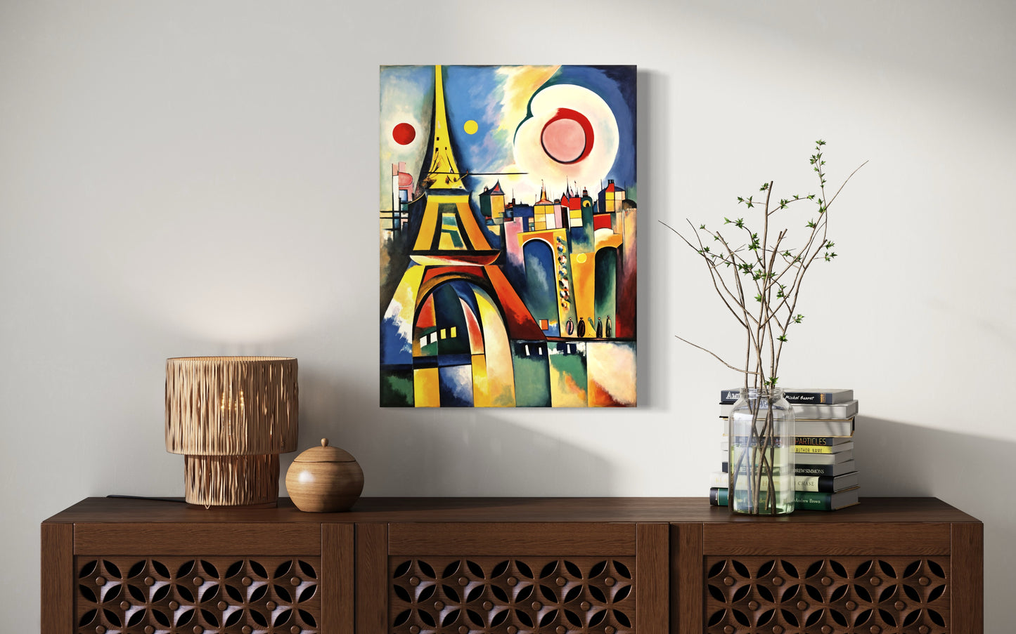 Bild auf Leinwand: "Vibrant Parisian Dreams"