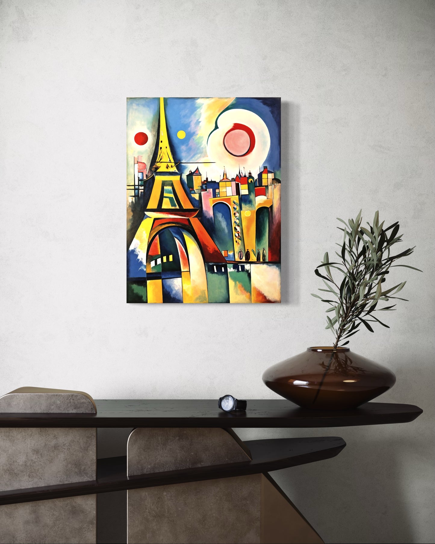 Bild auf Leinwand: "Vibrant Parisian Dreams"