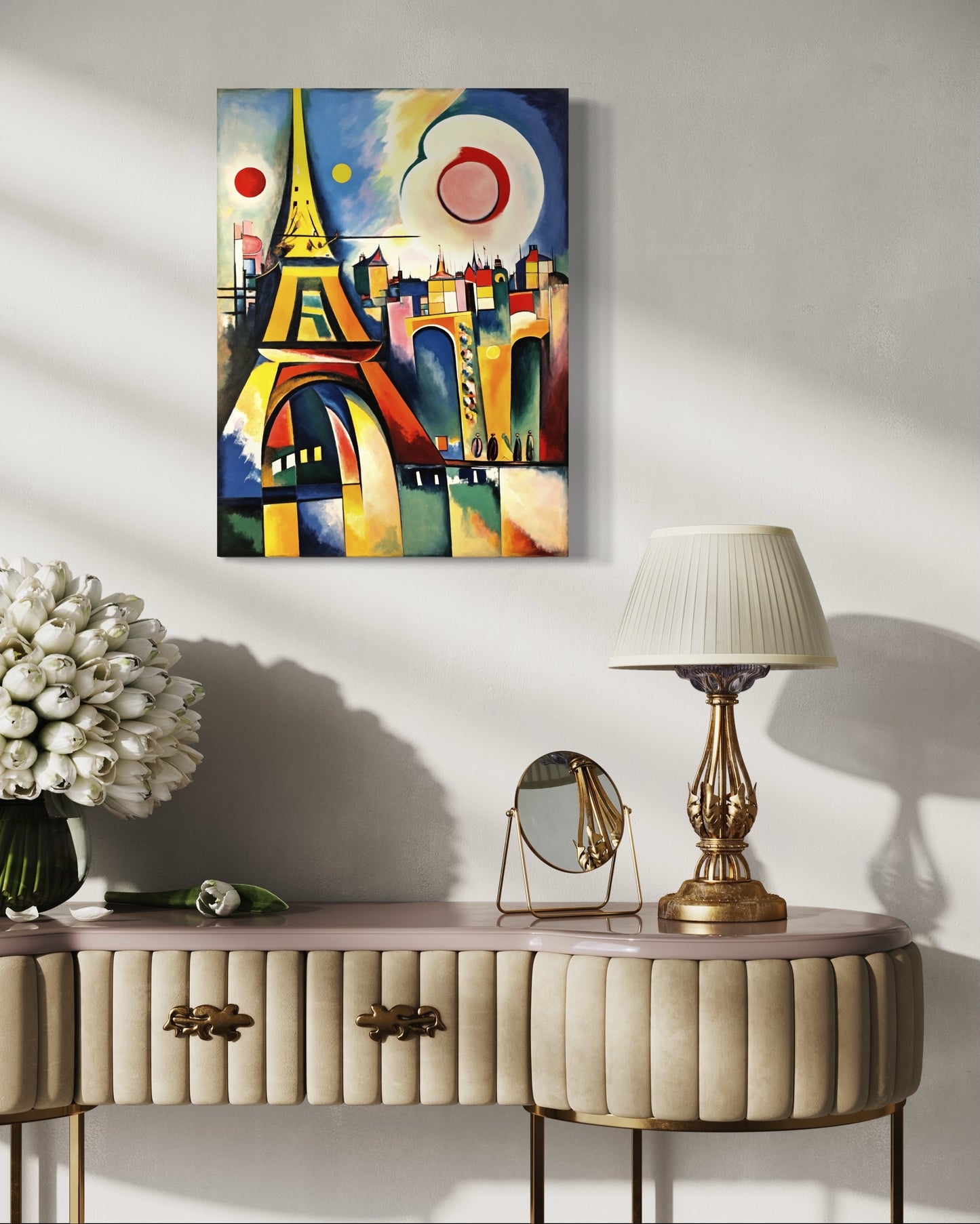 Bild auf Leinwand: "Vibrant Parisian Dreams"