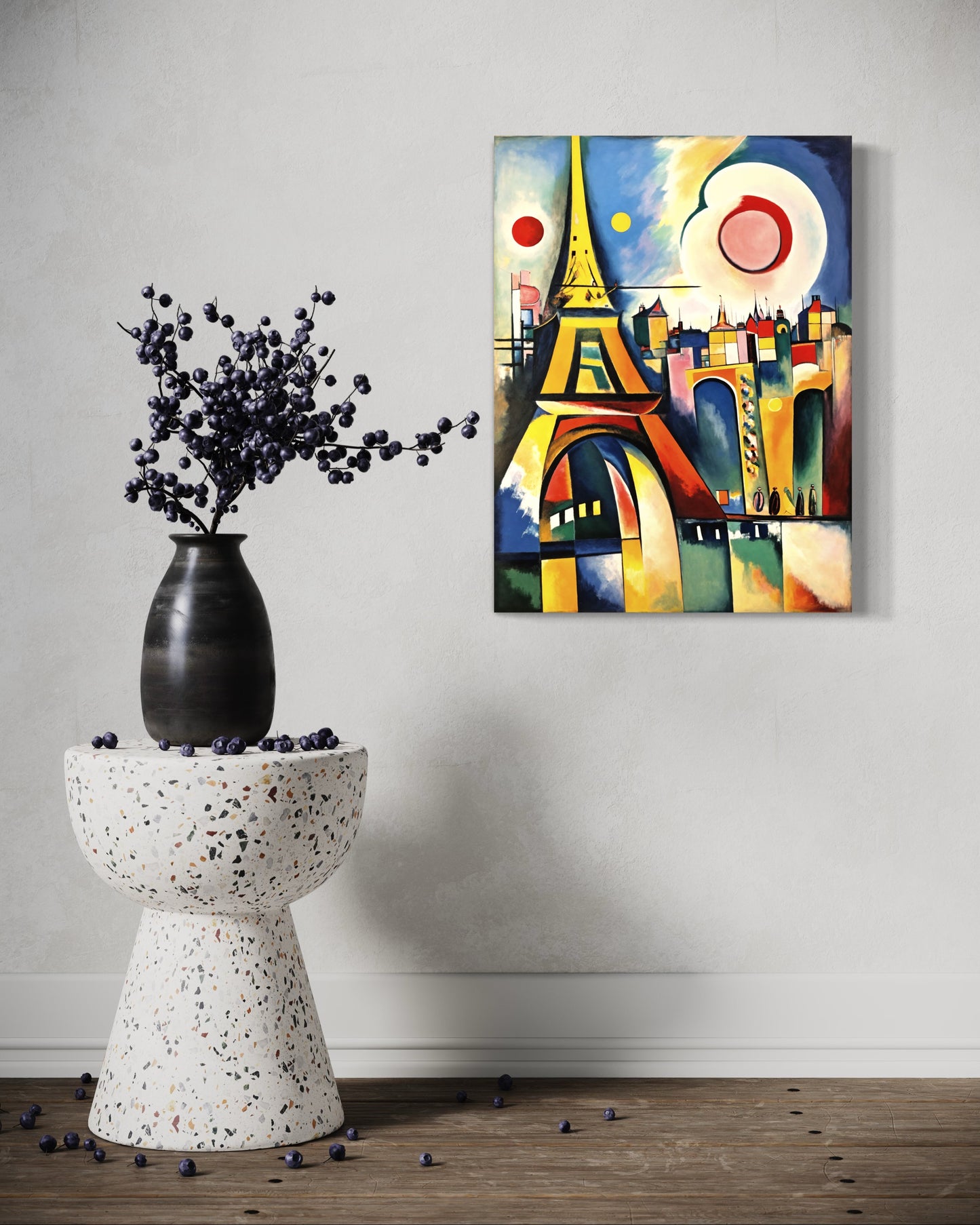 Bild auf Leinwand: "Vibrant Parisian Dreams"