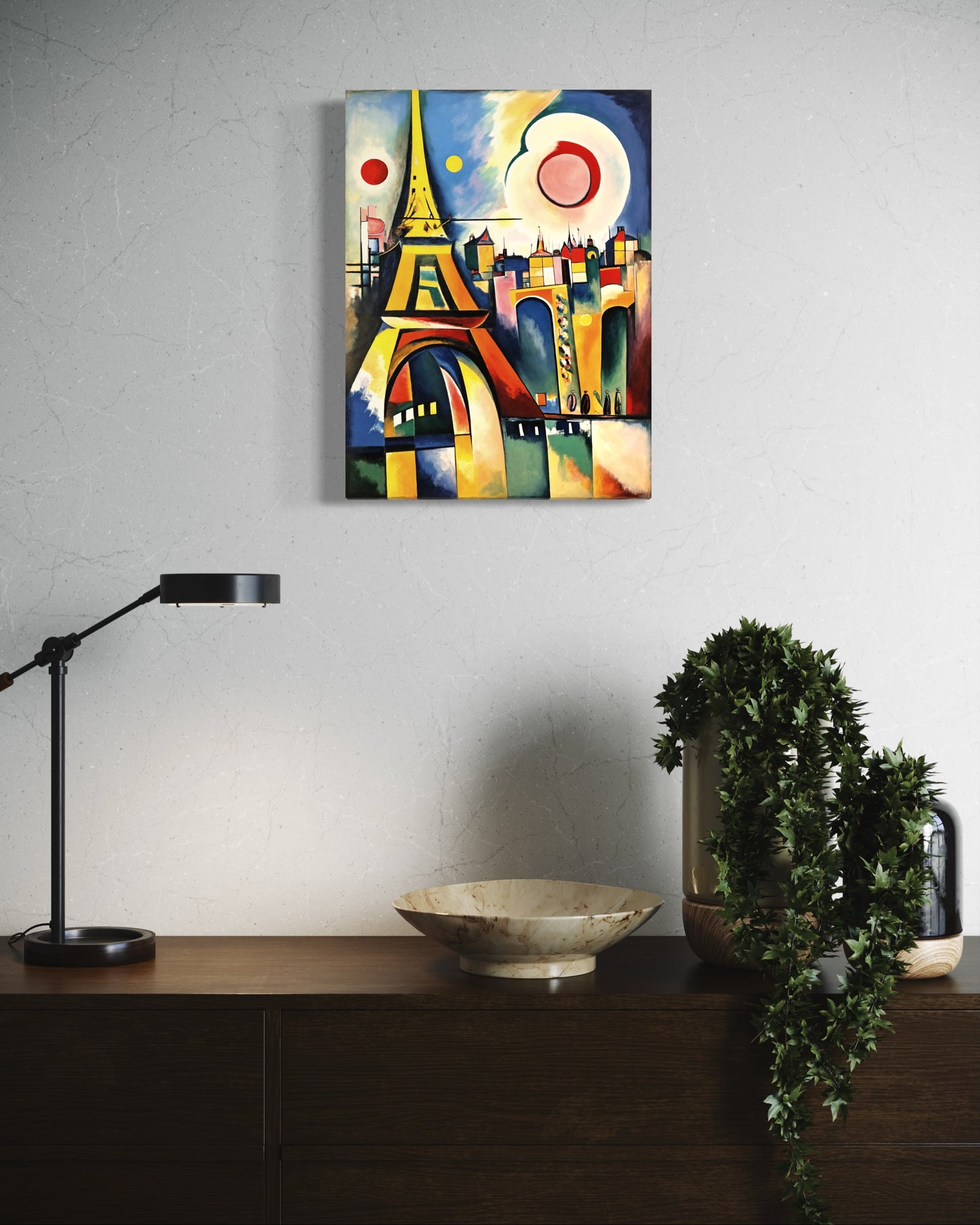 Bild auf Leinwand: "Vibrant Parisian Dreams"