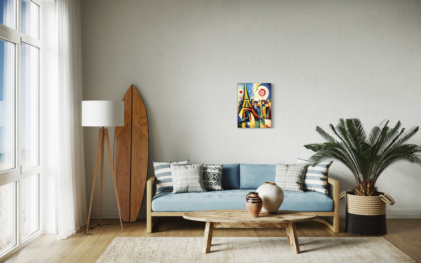 Bild auf Leinwand: "Vibrant Parisian Dreams"