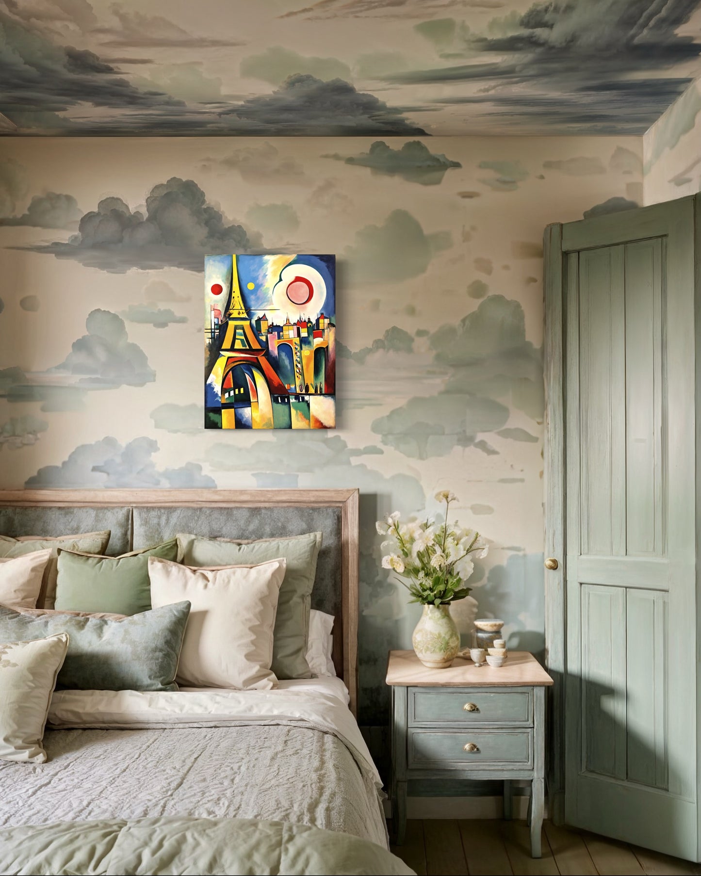 Bild auf Leinwand: "Vibrant Parisian Dreams"