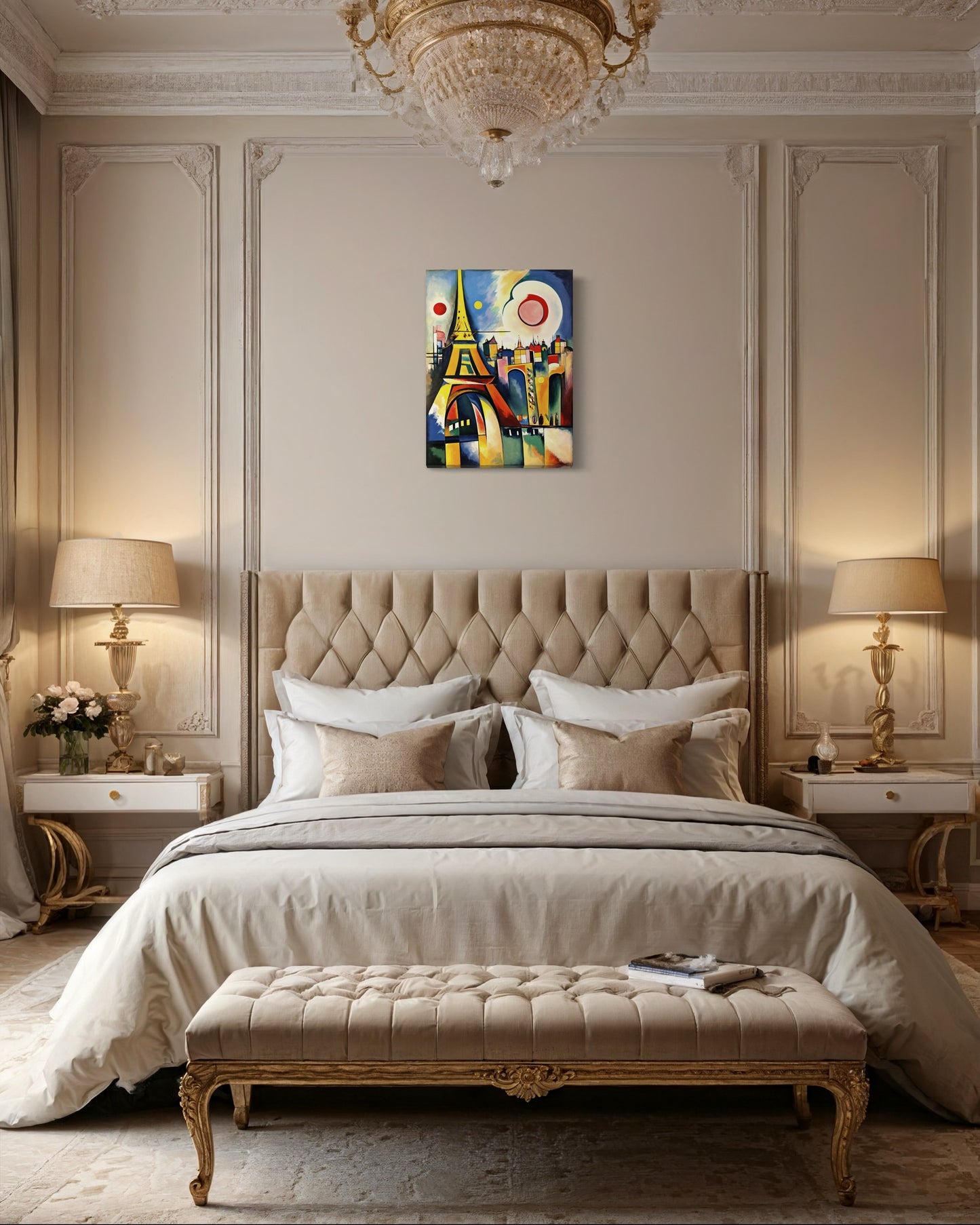 Bild auf Leinwand: "Vibrant Parisian Dreams"