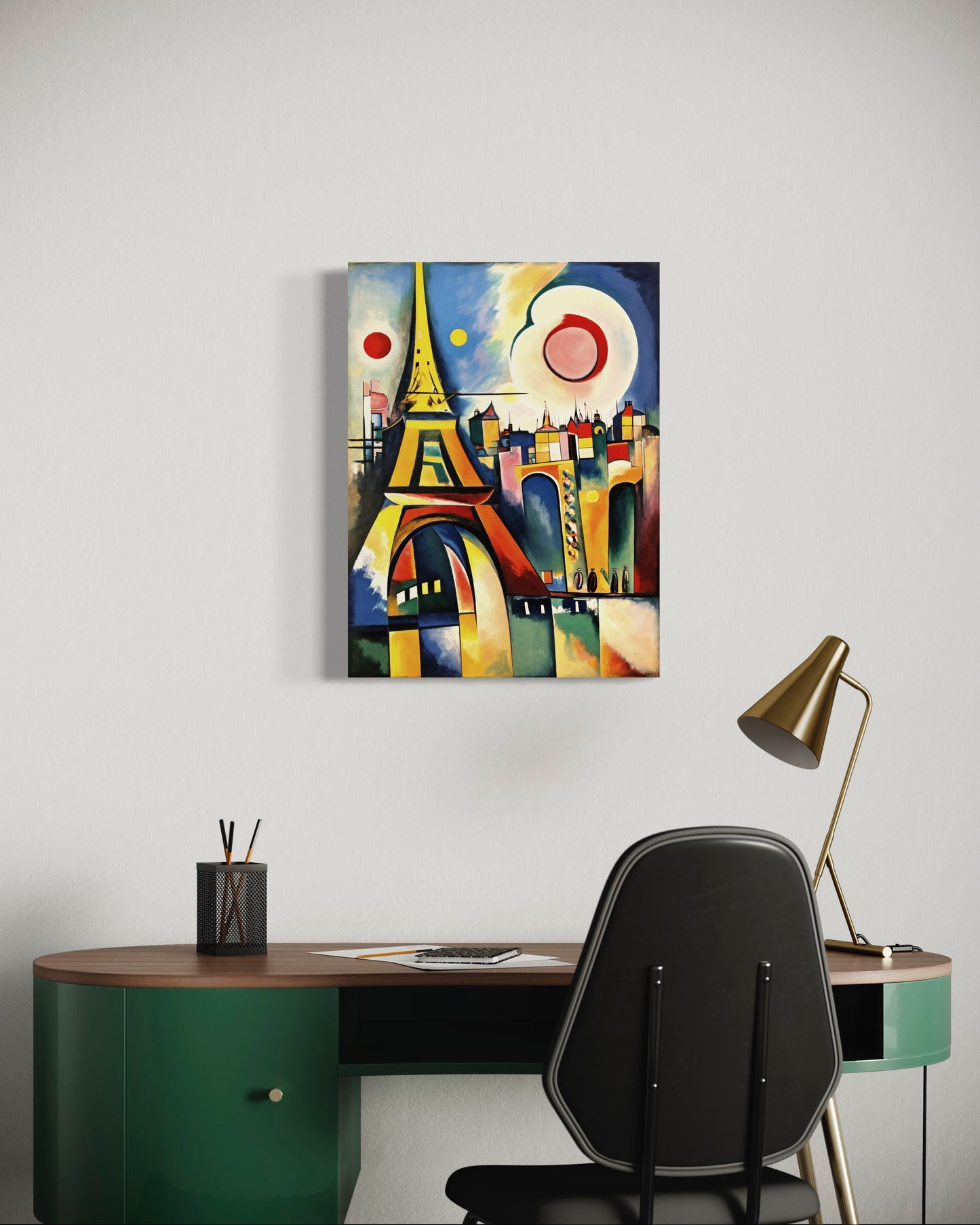 Bild auf Leinwand: "Vibrant Parisian Dreams"