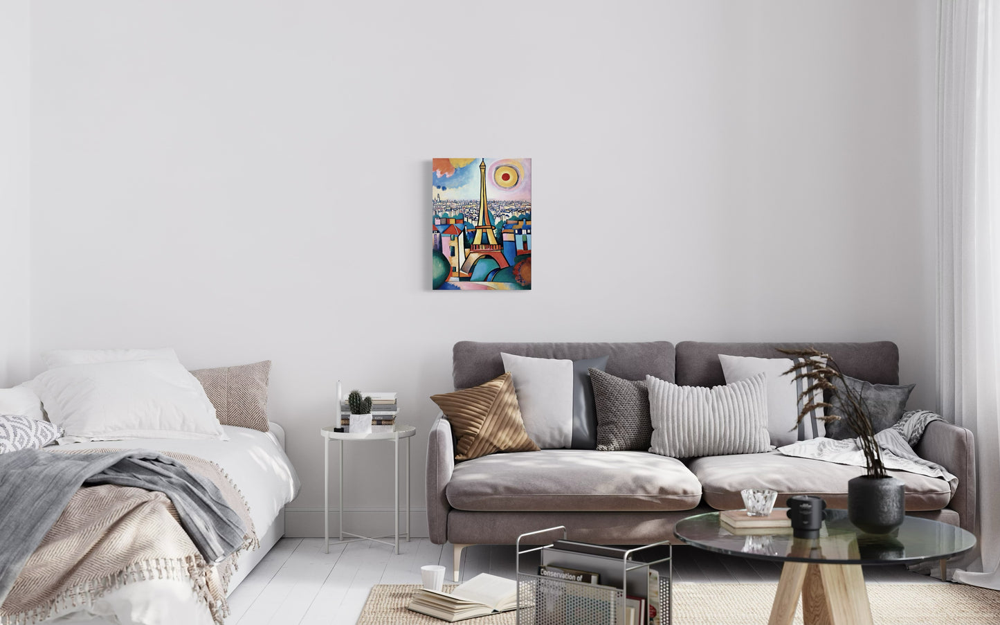 Bild auf Leinwand: "Vibrant Parisian Dreams II"