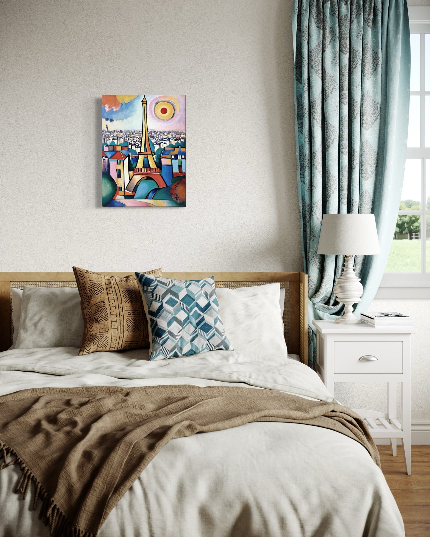 Bild auf Leinwand: "Vibrant Parisian Dreams II"