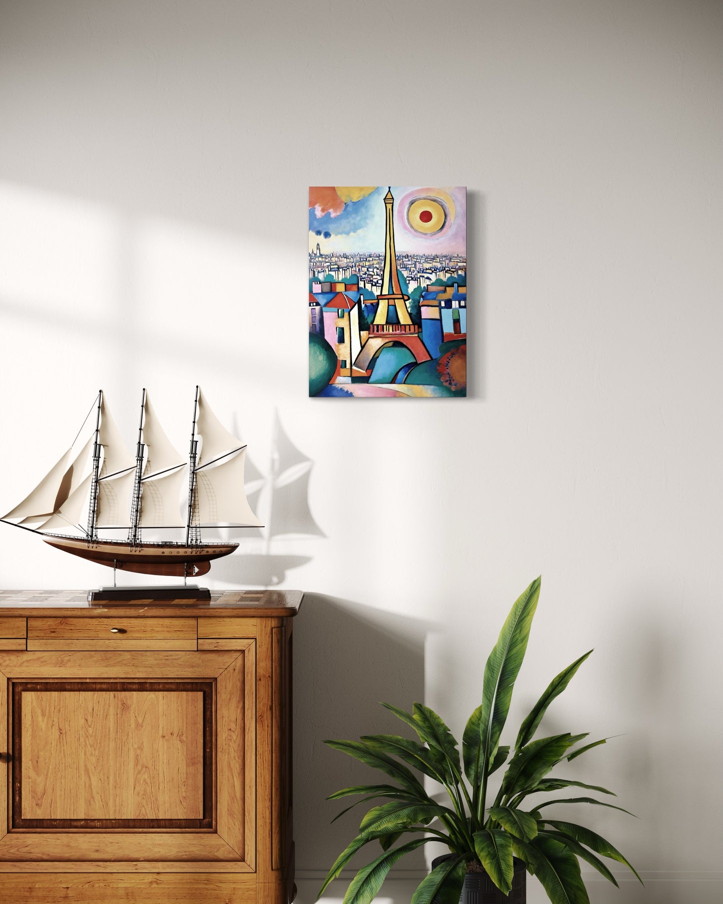 Bild auf Leinwand: "Vibrant Parisian Dreams II"