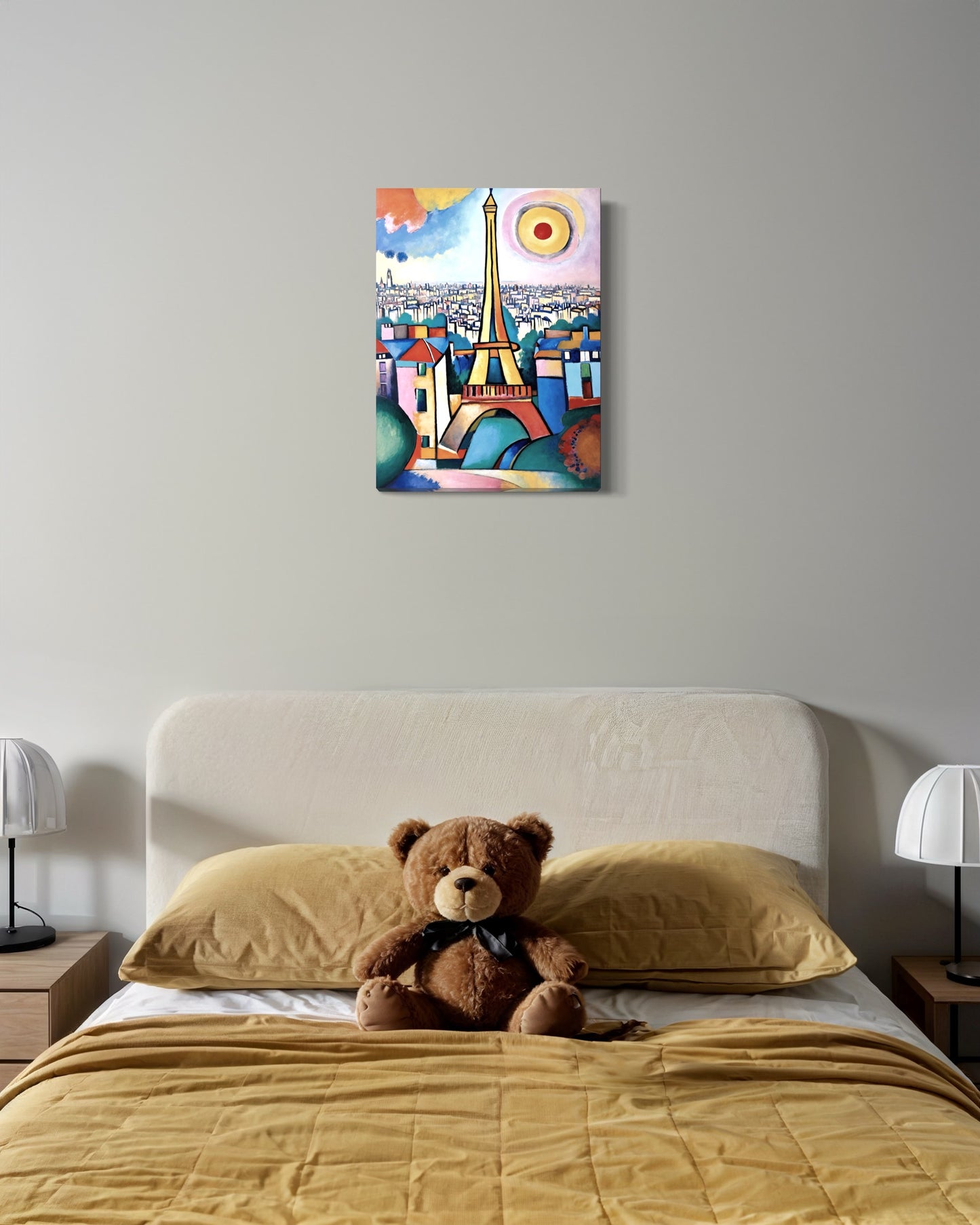 Bild auf Leinwand: "Vibrant Parisian Dreams II"