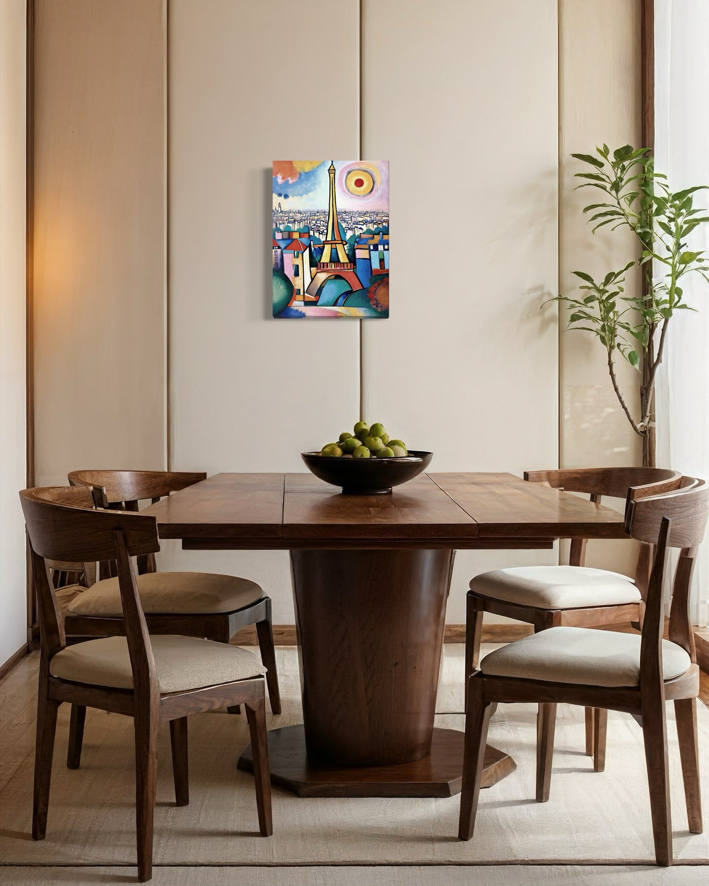 Bild auf Leinwand: "Vibrant Parisian Dreams II"