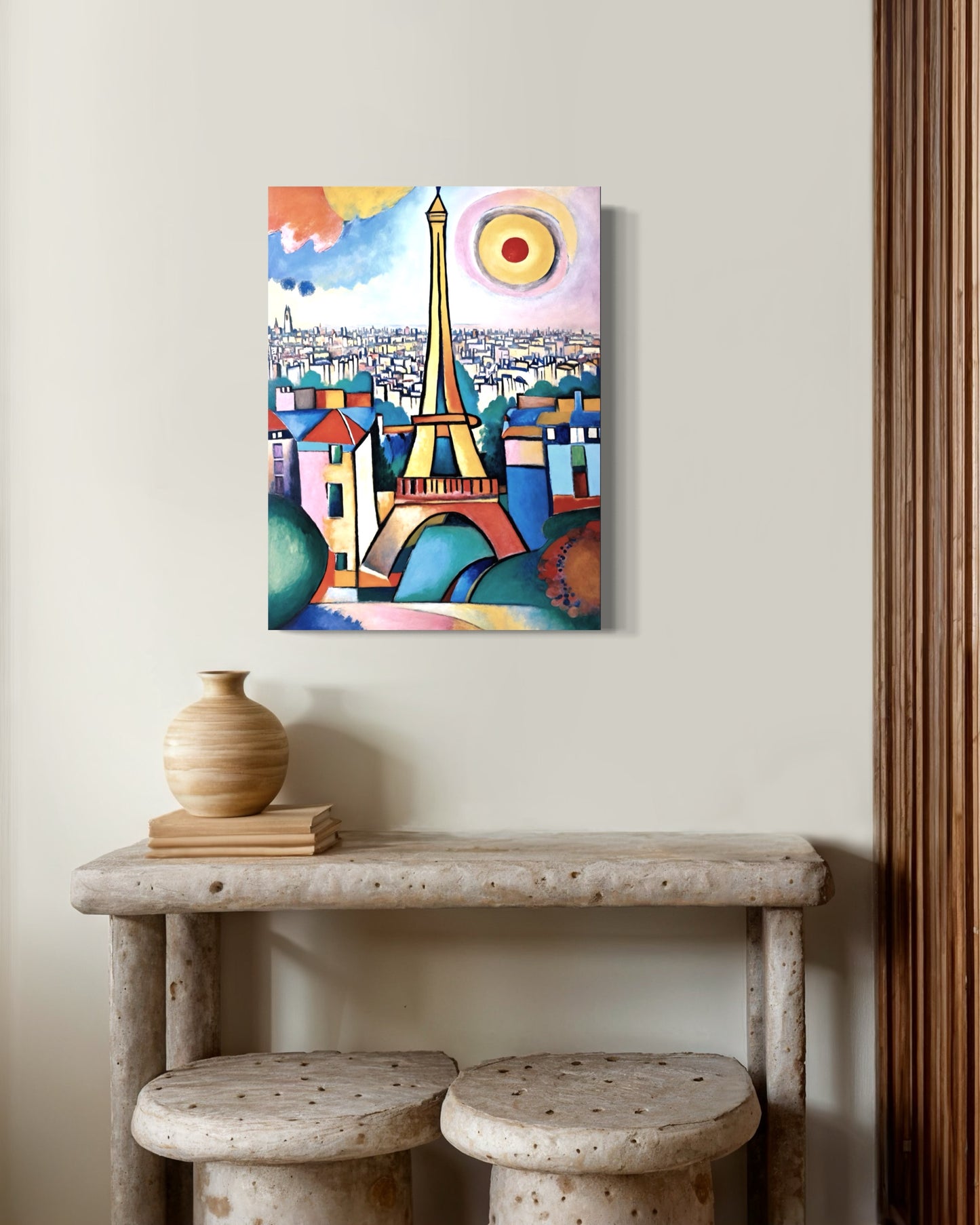 Bild auf Leinwand: "Vibrant Parisian Dreams II"