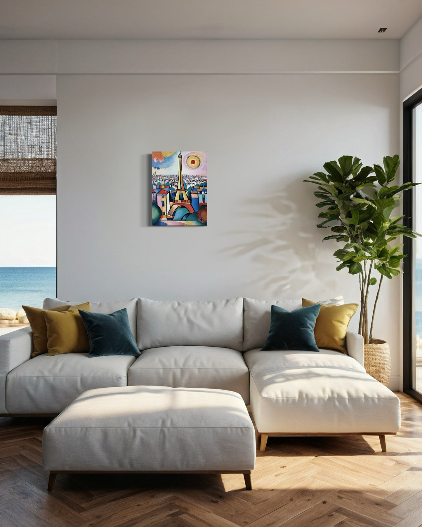 Bild auf Leinwand: "Vibrant Parisian Dreams II"