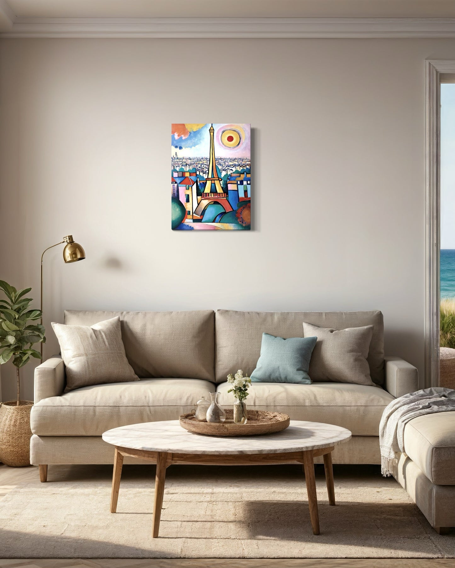 Bild auf Leinwand: "Vibrant Parisian Dreams II"