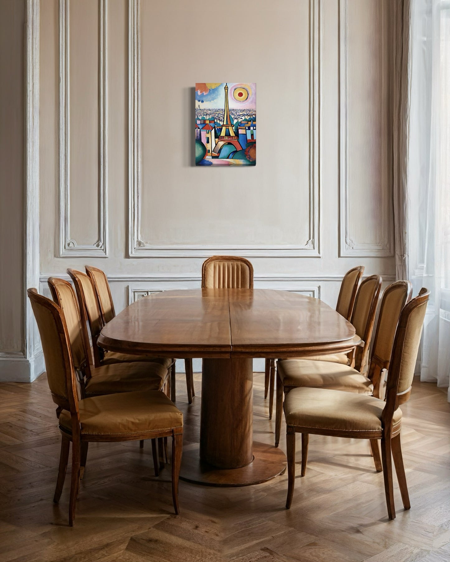 Bild auf Leinwand: "Vibrant Parisian Dreams II"
