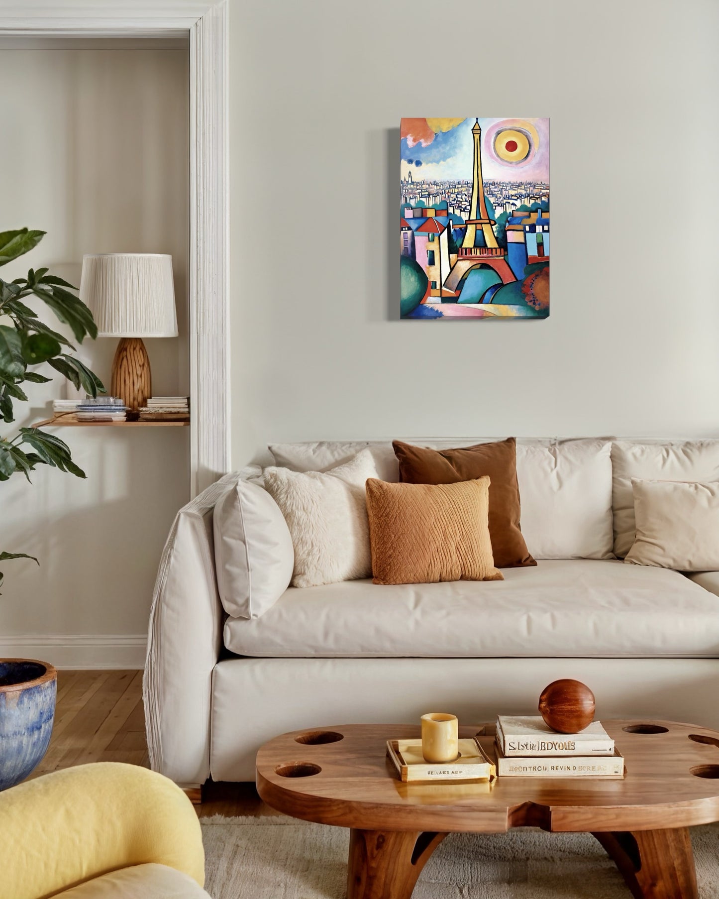 Bild auf Leinwand: "Vibrant Parisian Dreams II"