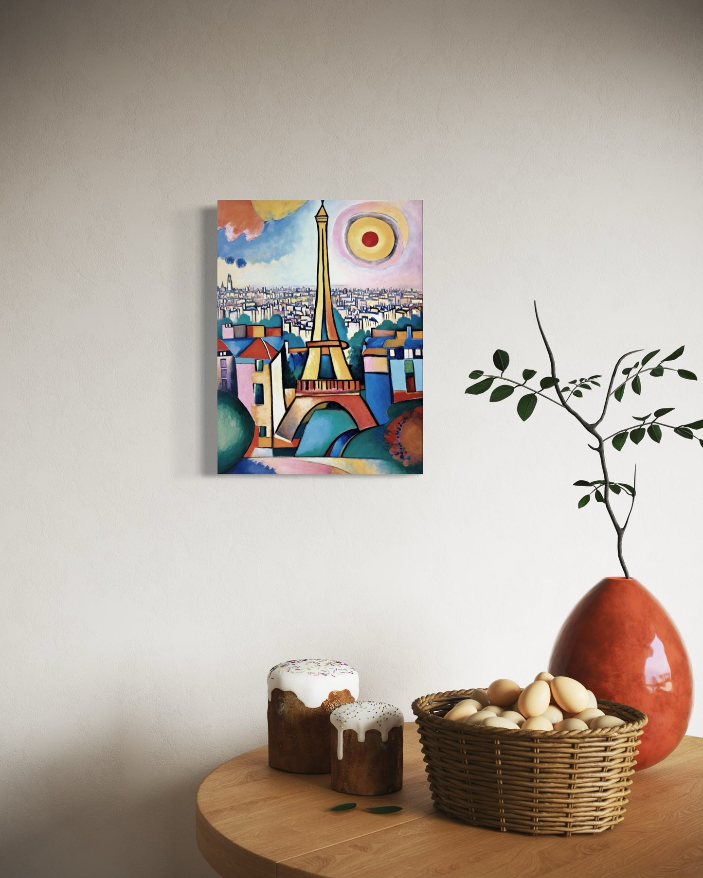 Bild auf Leinwand: "Vibrant Parisian Dreams II"